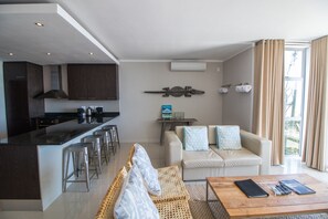 Apartment, 1 Bedroom, Patio, Ocean View | Living area - Camps Bay One Bedroom Apartment - The Crystal (Cape Town)