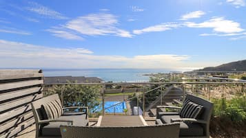 Apartment, 1 Schlafzimmer, Terrasse, Meerblick | Außenbereich