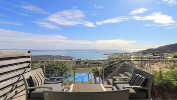 Apartment, 1 Schlafzimmer, Terrasse, Meerblick | Außenbereich