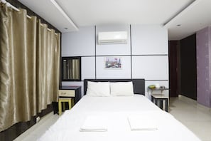 Chambre Double Deluxe | Wi-Fi gratuit, draps fournis