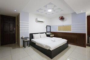 ห้องดีลักซ์ดับเบิล | Wi-Fi ฟรี, ผ้าปูที่นอน
