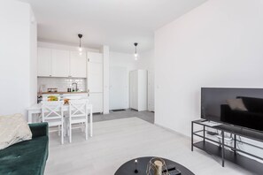 Deluxe Apartment | Private kitchen - Chill Apartments Ursynów (Warsaw)