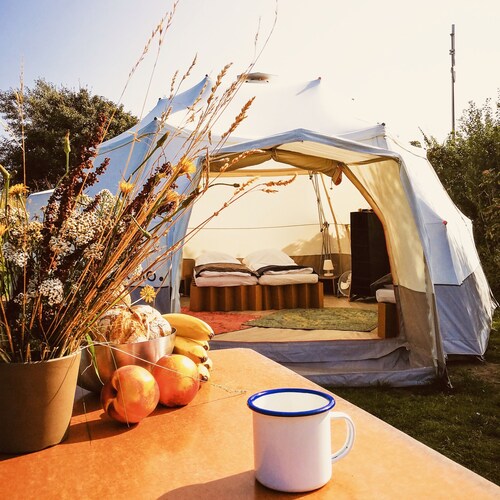 DOMO CAMP LOSHEIM AM SEE -  DOMO Glamping tent for 2P-5P near the lake