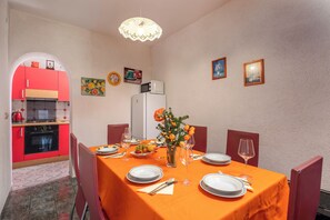 家庭公寓, 多間臥室 (Seaview Apartment Micika Krk Island) | 用餐區