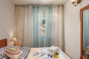 家庭公寓, 多間臥室 (Seaview Apartment Micika Krk Island) | 3 間臥室、免費無線上網、床單