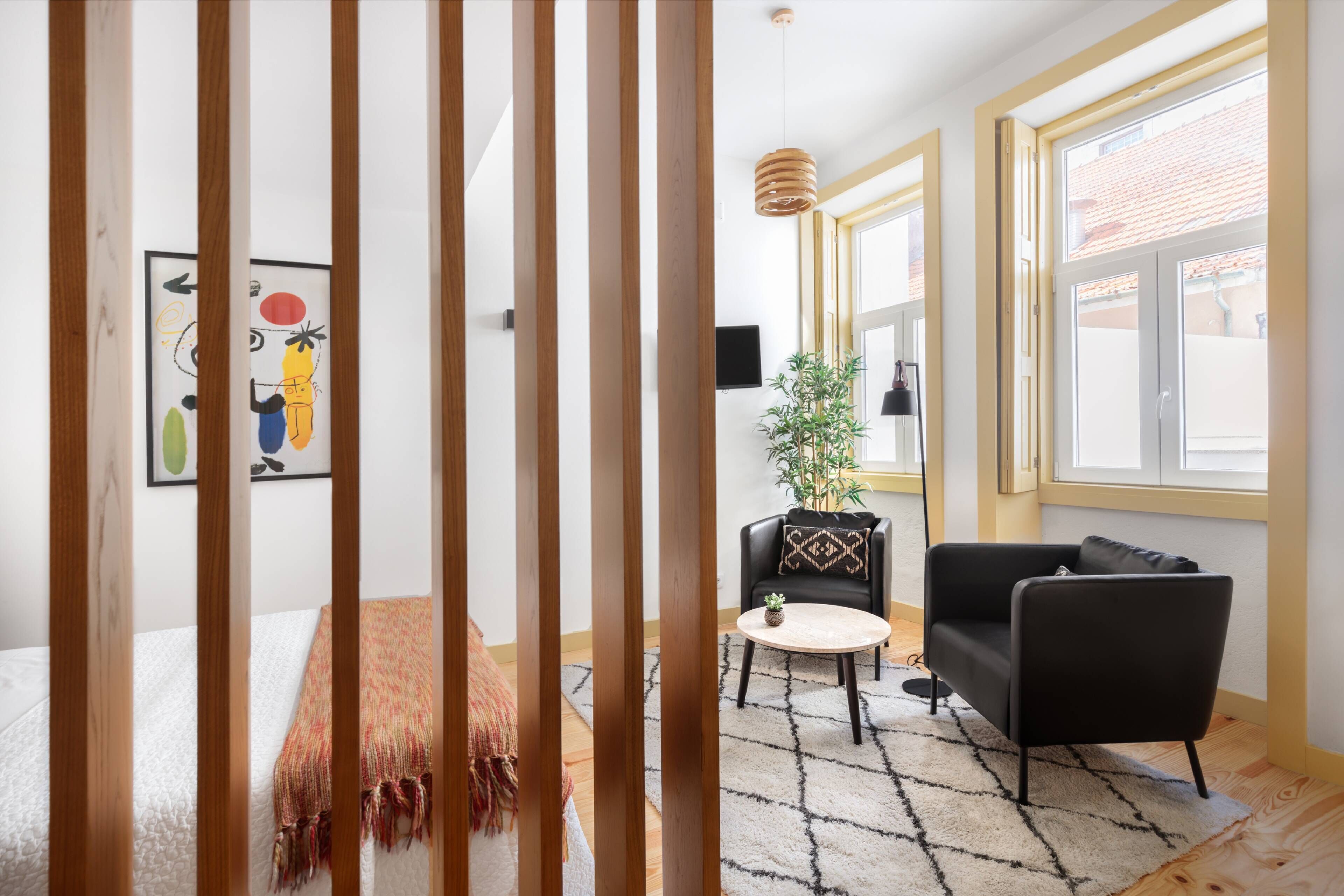 1 habitación, tabla de planchar con plancha, internet y ropa de cama 