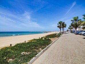 Na praia 