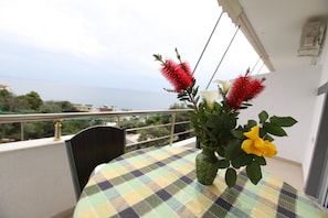 Basic Condo, 1 Bedroom, Sea View | Balcony view