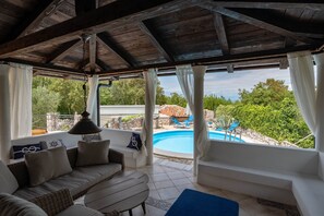 Romantic House | Terrace/patio - Villa Nana (Dobrinj)