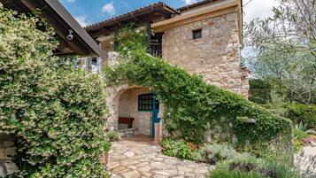 Fassade der Unterkunft