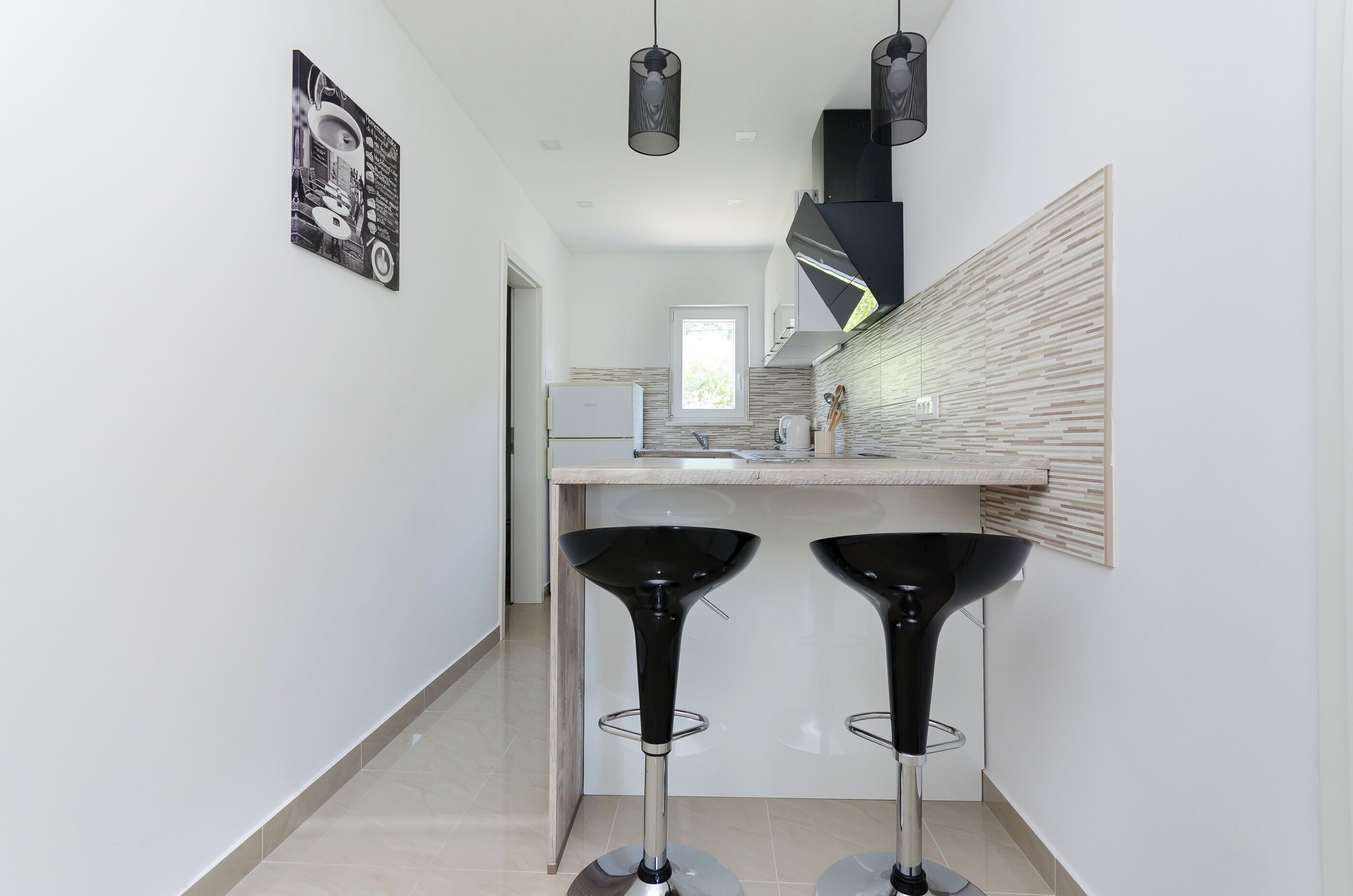 Apartment (A1) | Private kitchen | Fridge, oven, stovetop, espresso maker