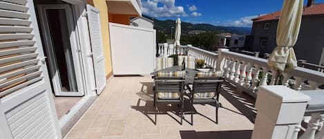 Appartement (A1) | Terrasse/patio