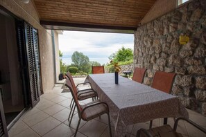 Appartement (A1) | Terrasse/patio