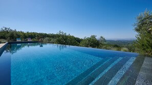 An infinity pool