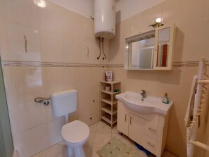 Apartment (A1) | Bathroom | Shower - Apartments Fam Tomasic (Baska)