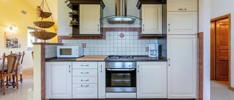 House | Private kitchen | Fridge, microwave, oven, stovetop