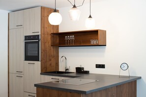 Fridge, microwave, oven, dishwasher - Vacation apartment (Latsch/Morter)