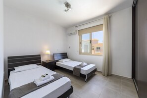 4 habitaciones y caja de seguridad en la habitación