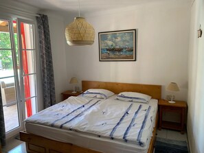 2 Schlafzimmer, Zimmersafe, Reisekinderbett, kostenloses WLAN