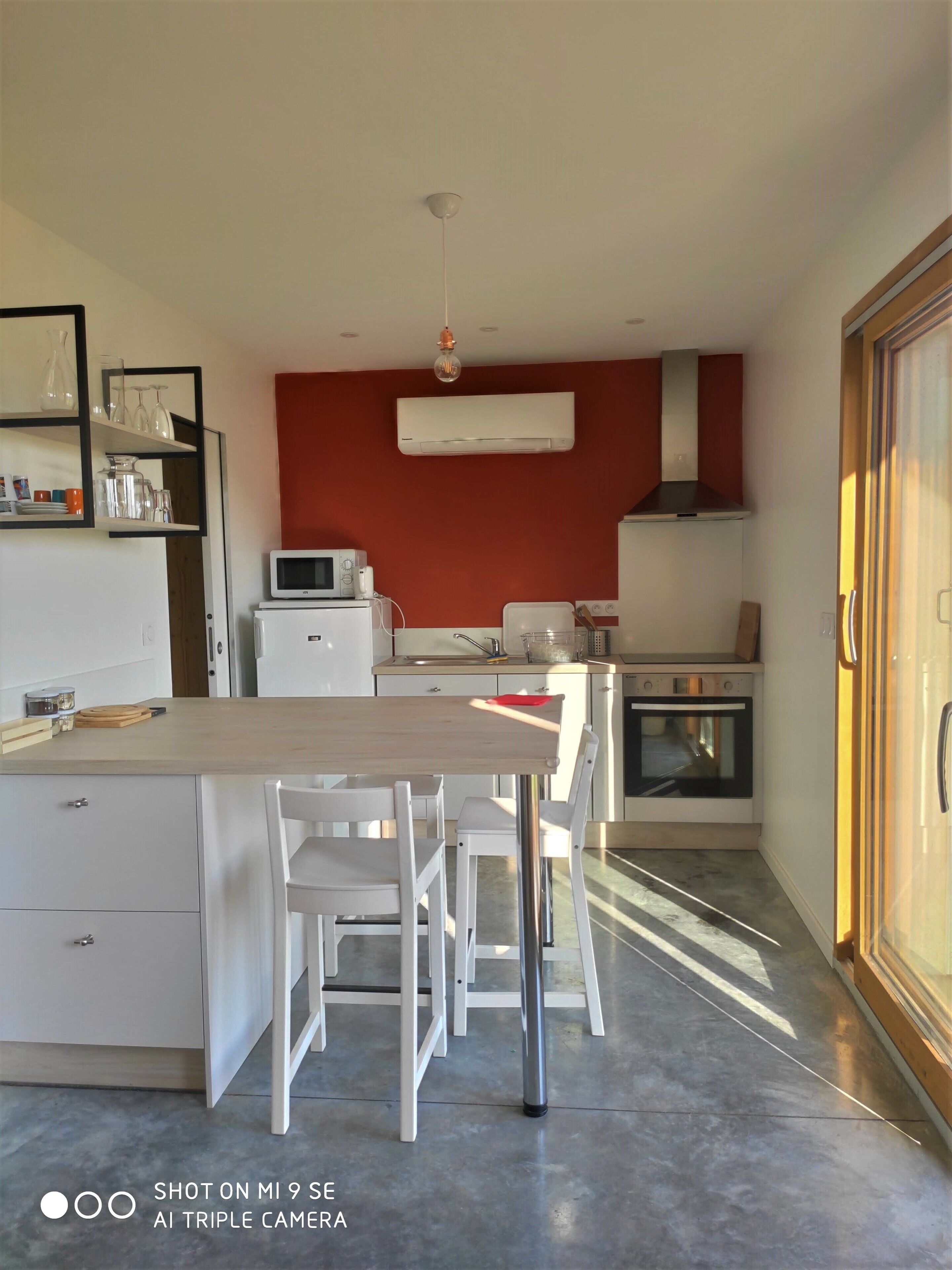 Rez-de-jardin paisible neuf en plein cœur du sud Ardèche