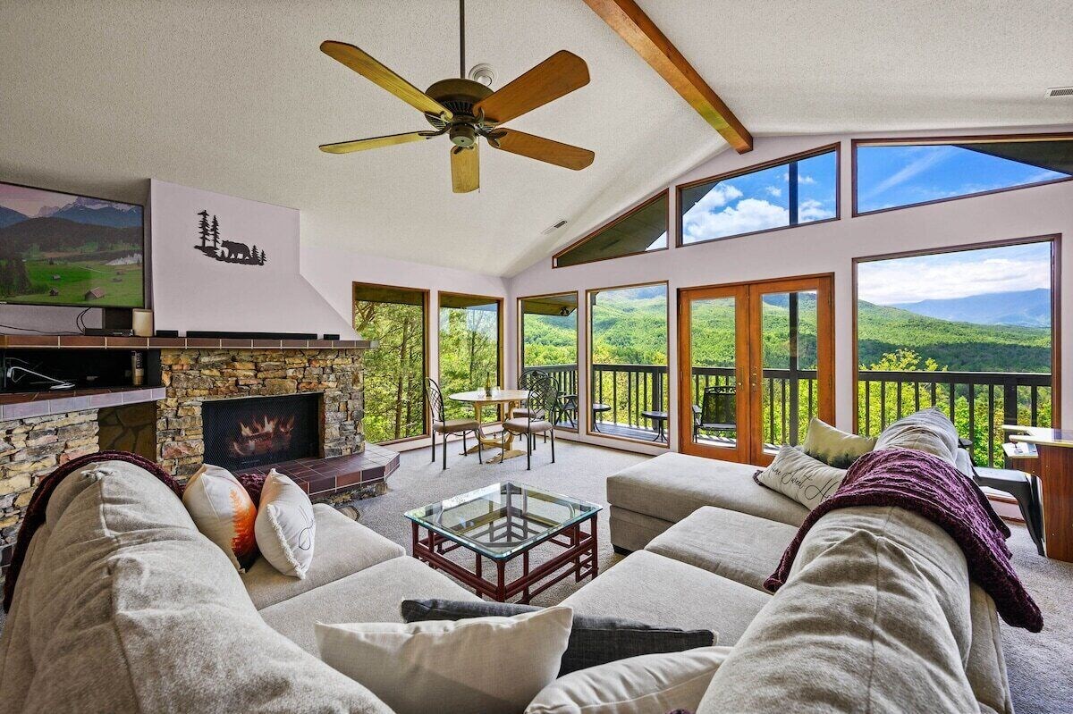 Photo 65 of Pickle Ball! Shuffleboard! Arcade! Hot Tub! Retro Nintendo! Fireplace! Views!