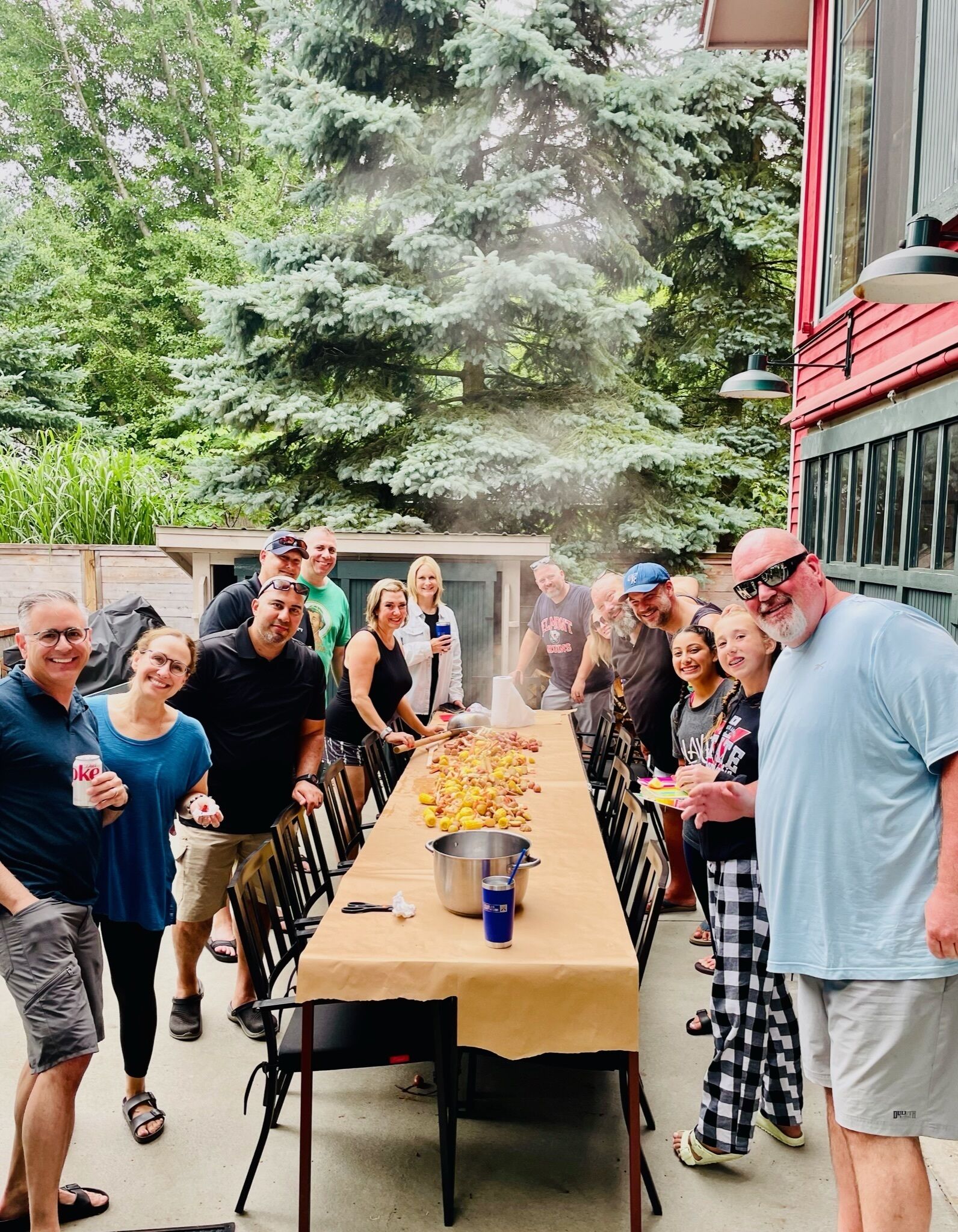 Udendørs spisemuligheder