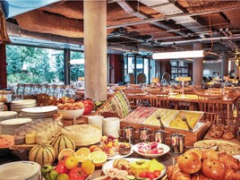 Daily buffet breakfast (EUR 24 per person)