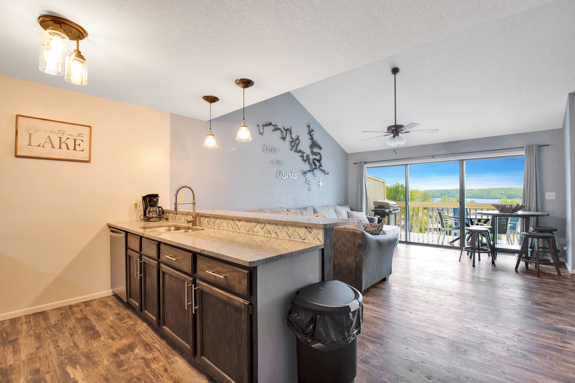 Completely Remodeled~Lake Front Condo~ Amazing Views~ Sleeps 8~New to Site