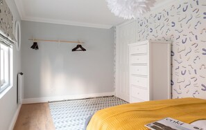 2 bedrooms, iron/ironing board