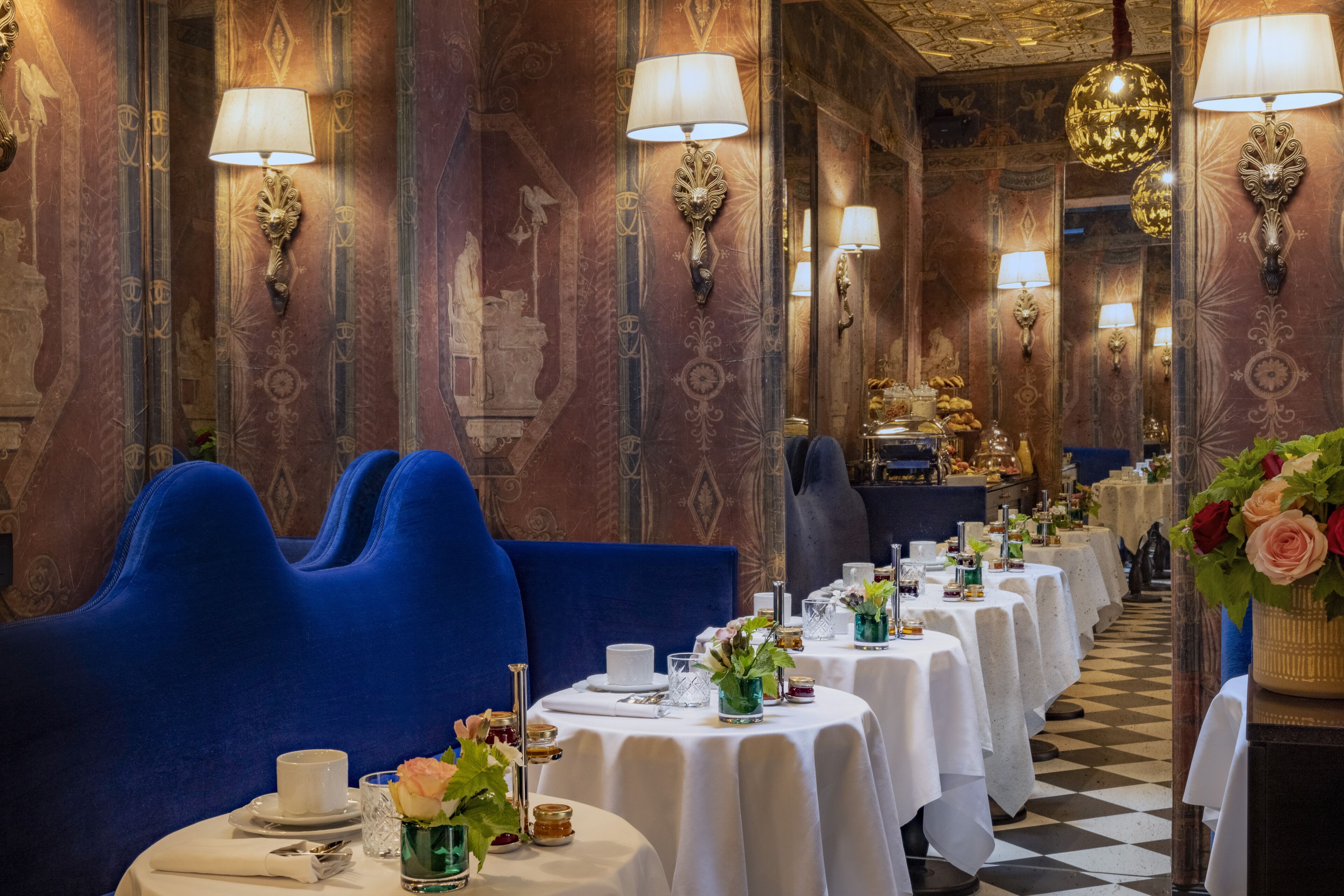 daily continental breakfast (eur 22 per person)