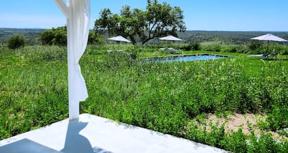 MONTE DA FIFAS Countryside house with a pool and a magnificent view over the dam