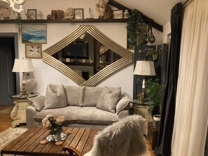 Deluxe Apartment | Living area | Heated floors - Ballybur Lodge Mews 2 (Cuffesgrange)