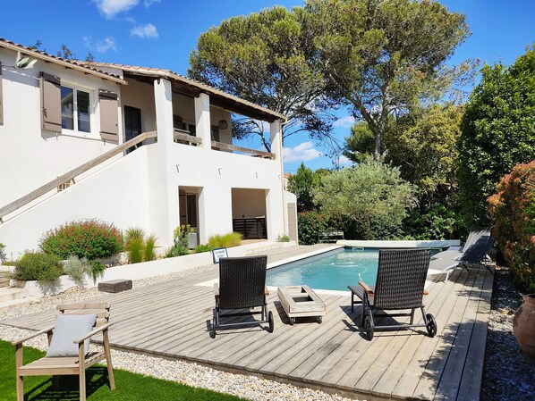 Alberca al aire libre 