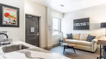 Habitación clásica | Área de sala de estar