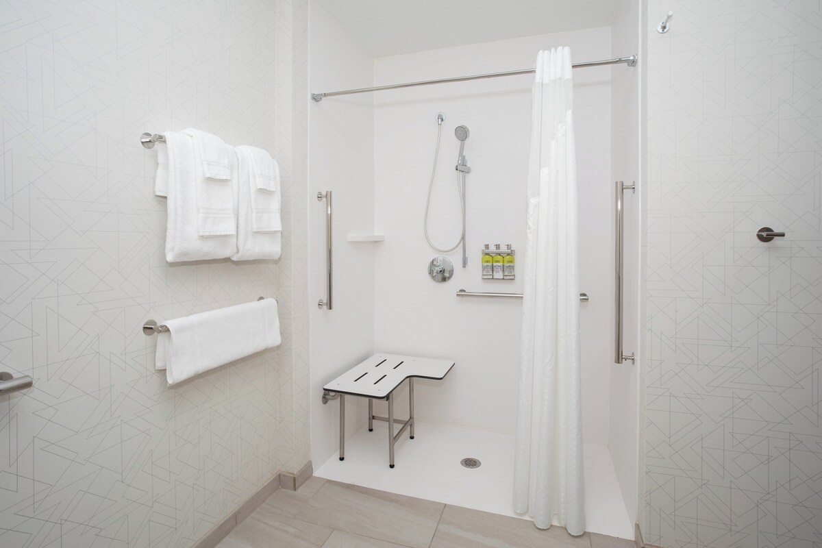 Standard Room, 1 King Bed, Roll-in Shower (Mobility Accessible)