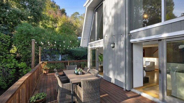 Unclassified image, 1 of 27, button - Mill Valley Chalet - Sunny & Private - Deck, Views, Putting Green, Trails, Tub (Mill Valley)