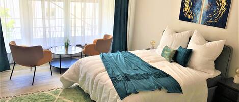 1 Schlafzimmer, Bügeleisen/Bügelbrett, Reisekinderbett, kostenloses WLAN