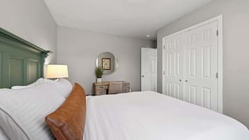 2 bedrooms, iron/ironing board, travel crib, WiFi