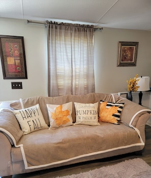 Smart TV, fireplace, video games