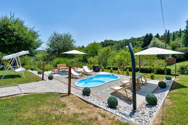 Una piscina climatizada