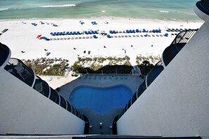 Condo, 2 Bedrooms, Balcony, Ocean View (1206) | View from room - Watercrest by Book That Condo (Panama City Beach)