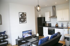 Apartment, Multiple Beds | Living room | 30-inch TV with digital channels - Fortunae Boutique Apartment BY Fang (Sunderland)