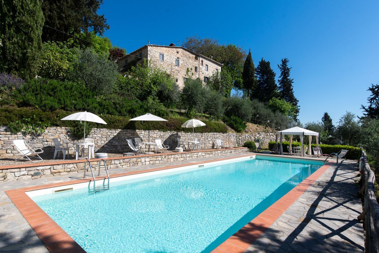 Una piscina climatizada