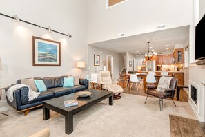 TV, fireplace, DVD player