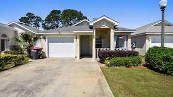 Fassade der Unterkunft