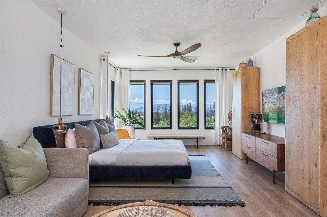 3 多间卧室、防过敏的被褥、办公桌、熨斗/熨衣板