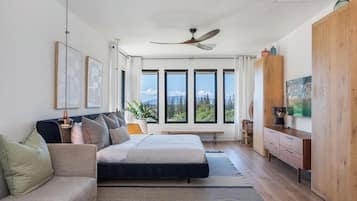 3 chambres, literie hypoallergénique, bureau, fer et planche à repasser