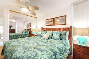 1 bedroom, iron/ironing board, free internet, bed sheets