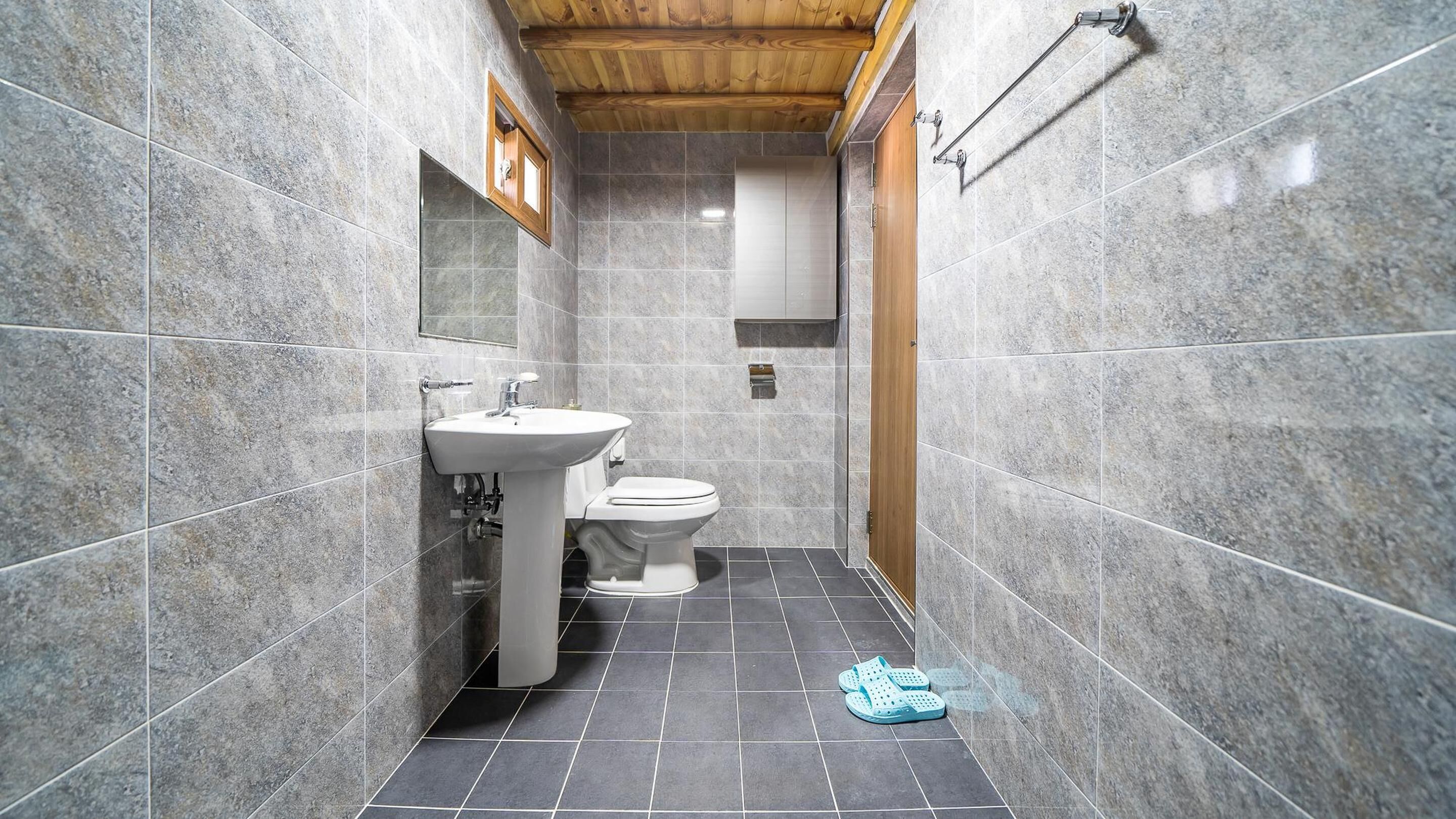 基础客房, 1 间卧室 (Hwapyeong) | 浴室 | 毛巾