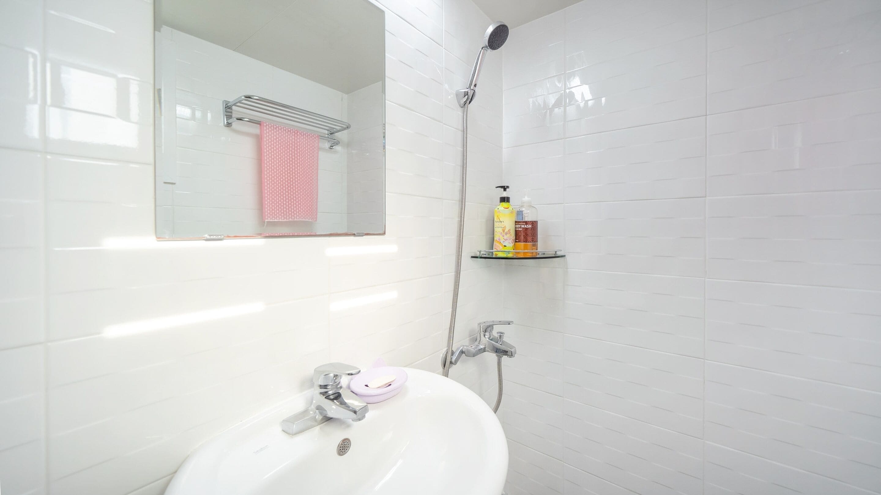 Perushuone, 1 makuuhuone (Moogungwha) | Kylpyhuone | Pyyhkeet